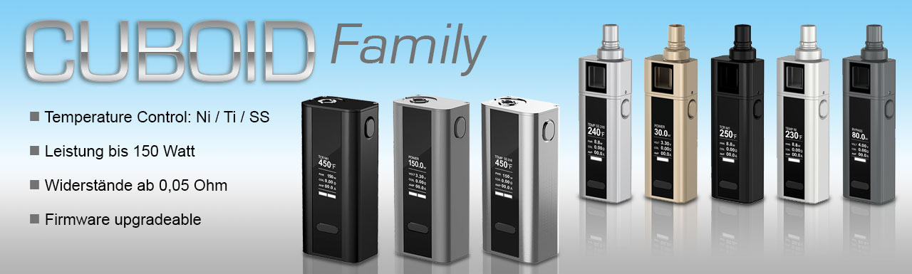 Joyetech Cuboid MOD 150 Watt Joyetech Cuboid MOD 150 Watt