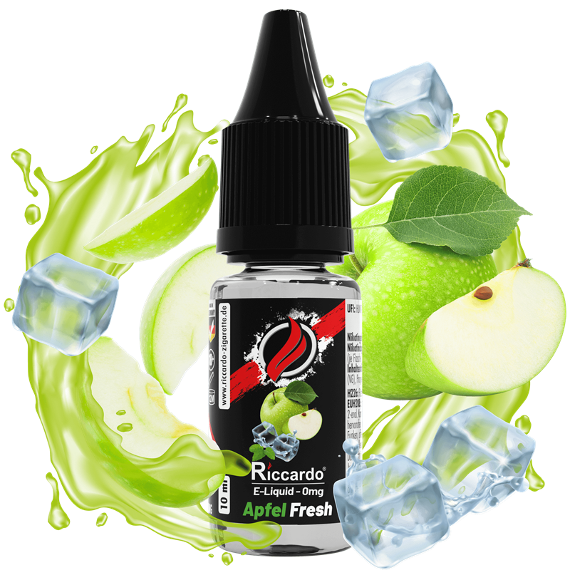 Riccardo E-Liquid Apfel Fresh - 10 ml