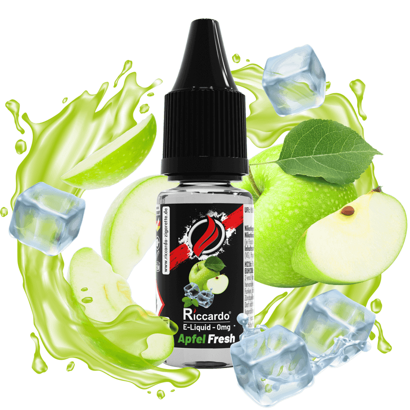 Riccardo E-Liquid Apfel Fresh - 10 ml