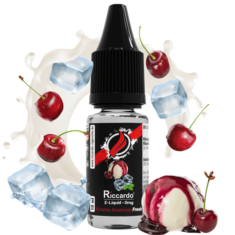 Riccardo E-Liquid Kirsche Amarena Fresh - 10 ml