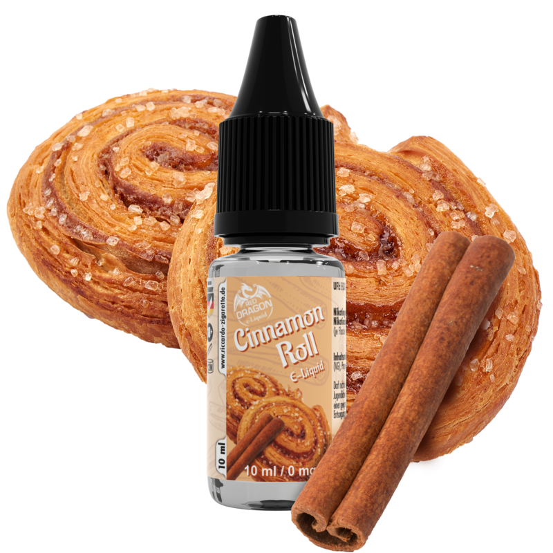 Red Dragon E-Liquid Cinnamon Roll - 10 ml