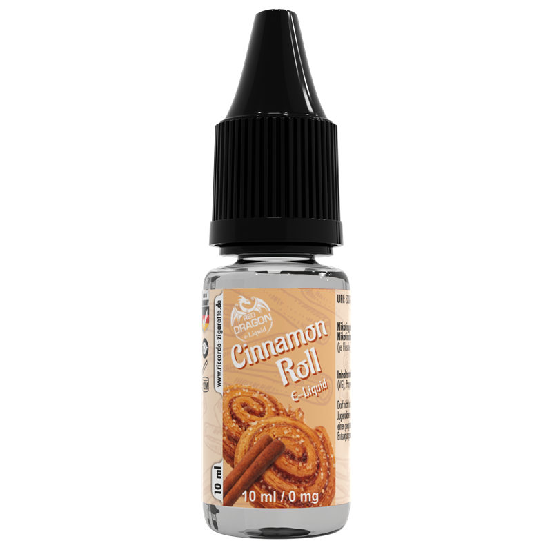Red Dragon E-Liquid Cinnamon Roll - 10 ml 