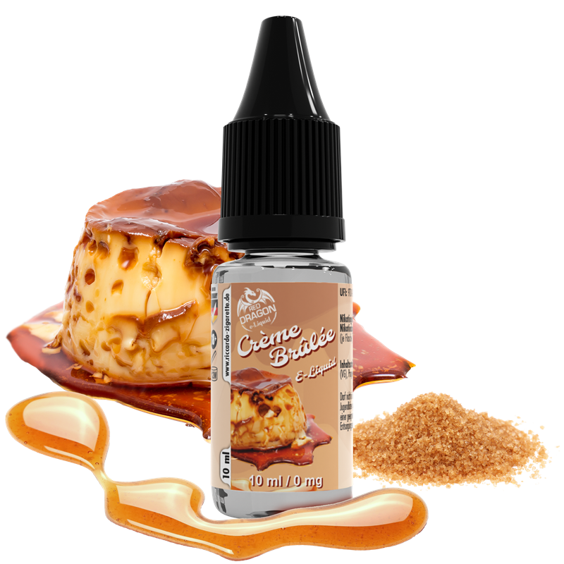 Red Dragon E-Liquid Crme Brle - 10 ml