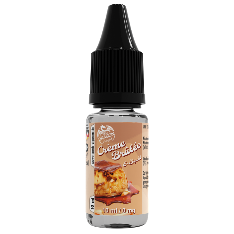 Red Dragon E-Liquid Crme Brle - 10 ml 