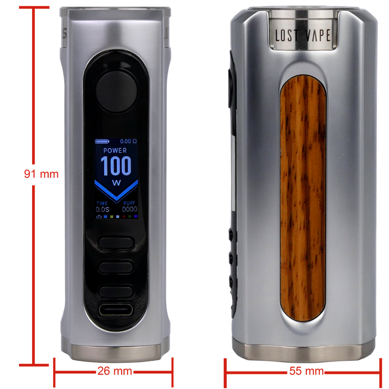 Lost Vape - Grus - Box Mod - 100 Watt 
