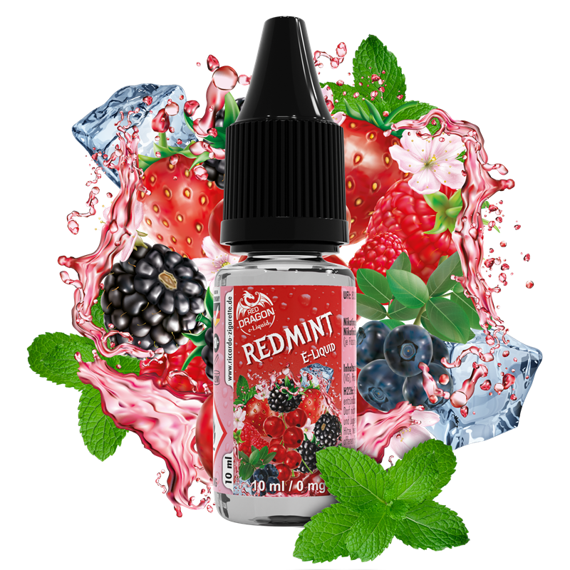 Red Dragon E-Liquid Redmint - 10 ml