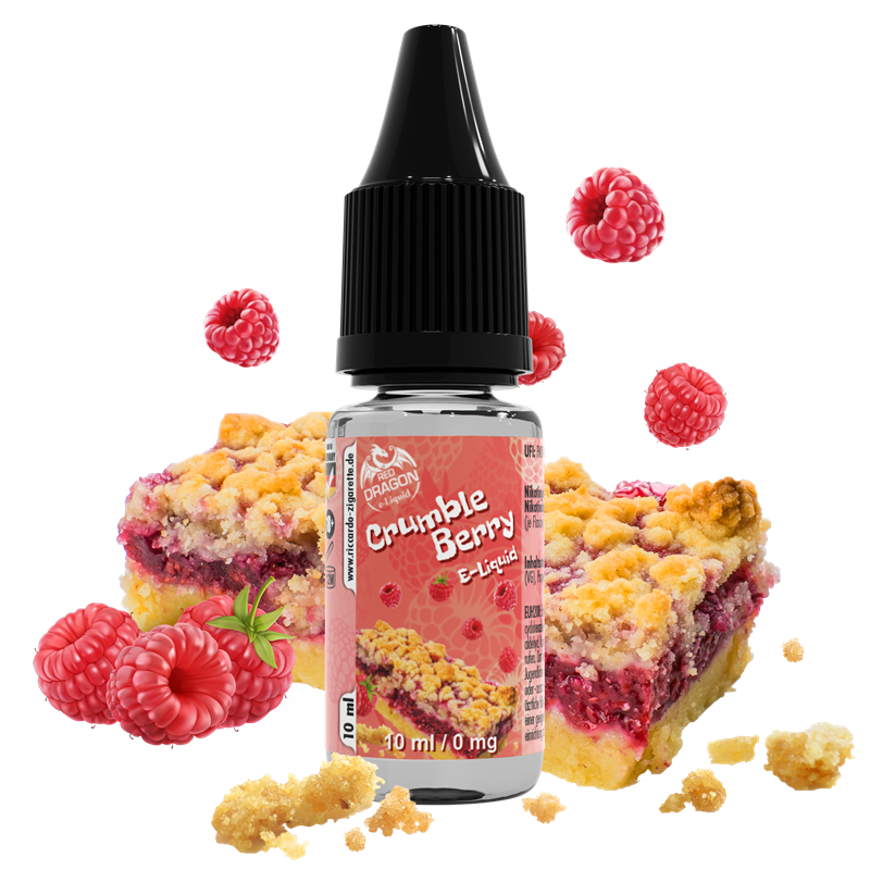 Red Dragon E-Liquid Crumble Berry - 10 ml