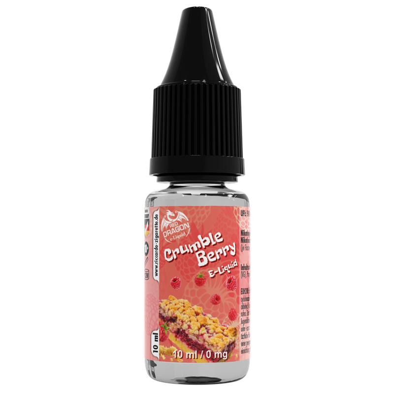 Red Dragon E-Liquid Crumble Berry - 10 ml 