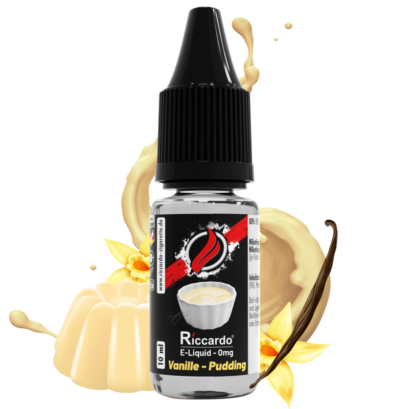 Riccardo E-Liquid Vanille Pudding - 10 ml