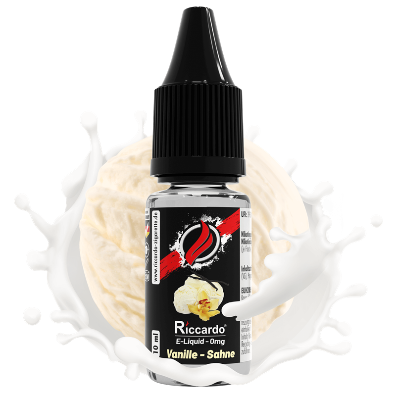Riccardo E-Liquid Vanille Sahne - 10 ml