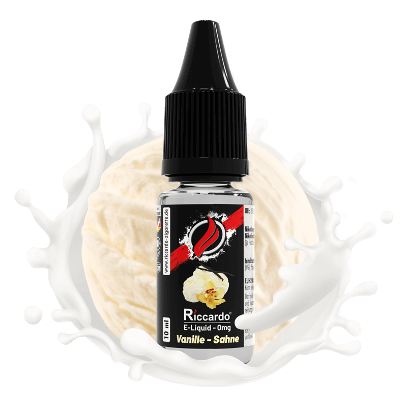 Riccardo E-Liquid Vanille Sahne - 10 ml