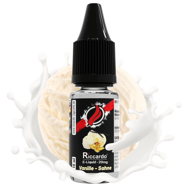 Riccardo E-Liquid Vanille Sahne - 10 ml