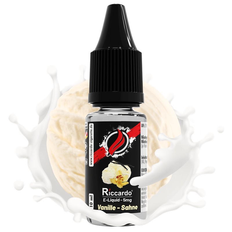 Riccardo E-Liquid Vanille Sahne - 10 ml