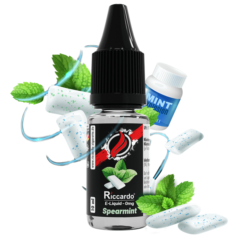 Riccardo E-Liquid Spearmint - 10 ml