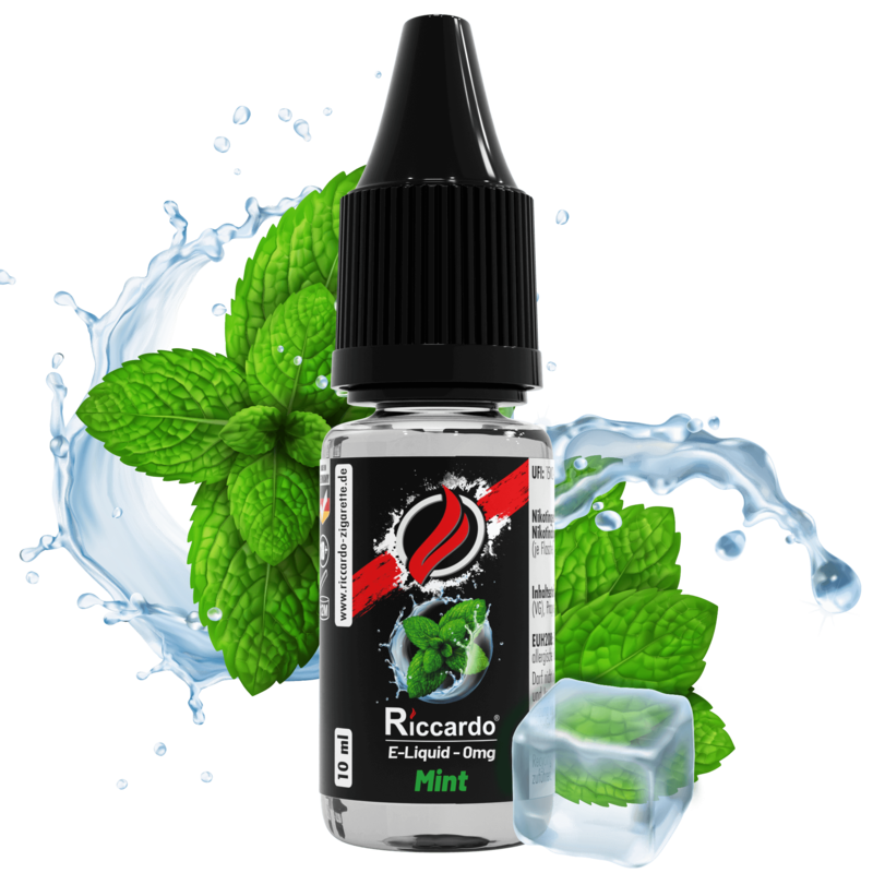 Riccardo E-Liquid Mint - 10 ml