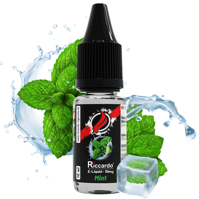 Riccardo E-Liquid Mint - 10 ml