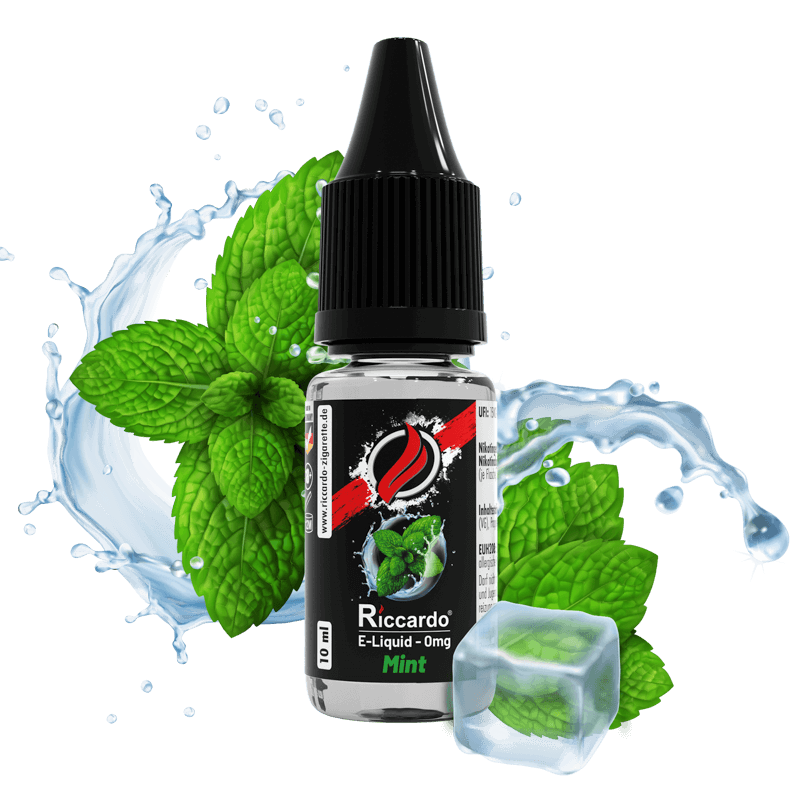 Riccardo E-Liquid Mint - 10 ml