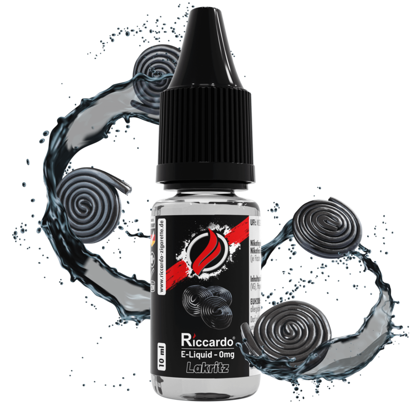 Riccardo E-Liquid Lakritz - 10 ml