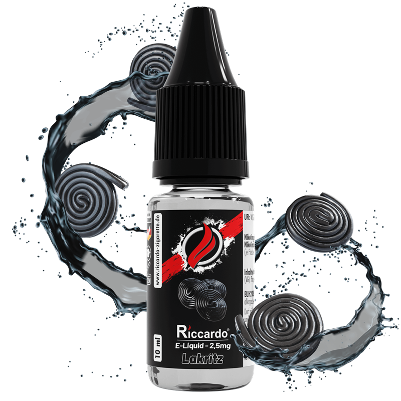 Riccardo E-Liquid Lakritz - 10 ml