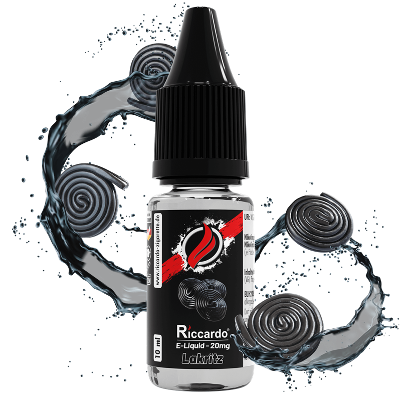 Riccardo E-Liquid Lakritz - 10 ml