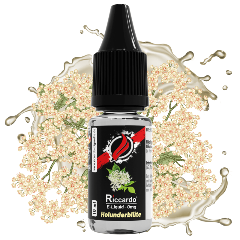 Riccardo E-Liquid Holunderblte - 10 ml
