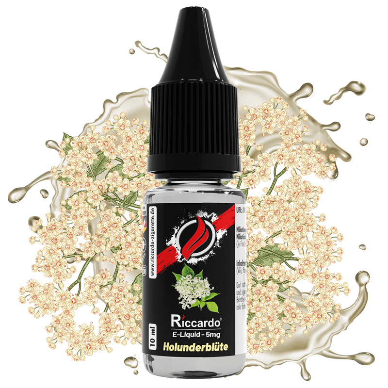 Riccardo E-Liquid Holunderblte - 10 ml
