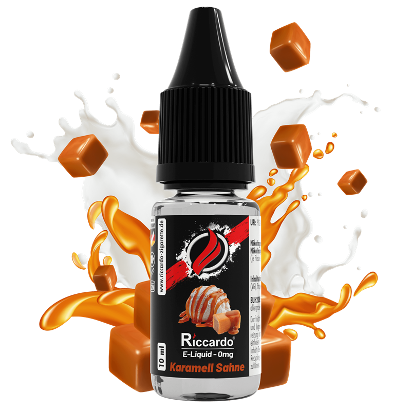 Riccardo E-Liquid Karamell Sahne - 10 ml