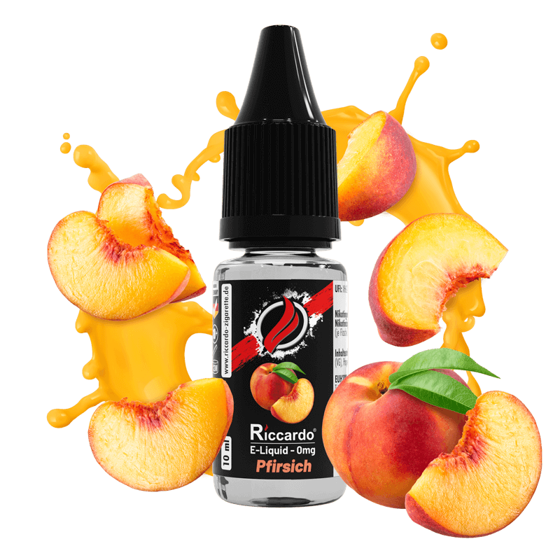 Riccardo E-Liquid Pfirsich - 10 ml