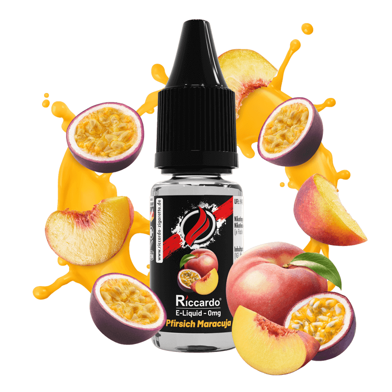 Riccardo E-Liquid Pfirsich-Maracuja - 10 ml