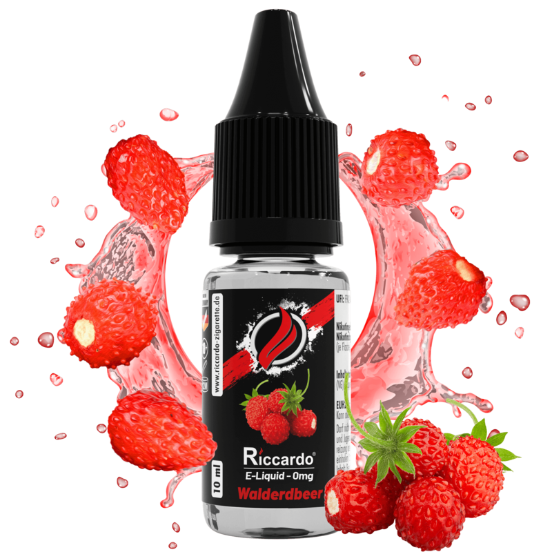 Riccardo E-Liquid Walderdbeer - 10 ml