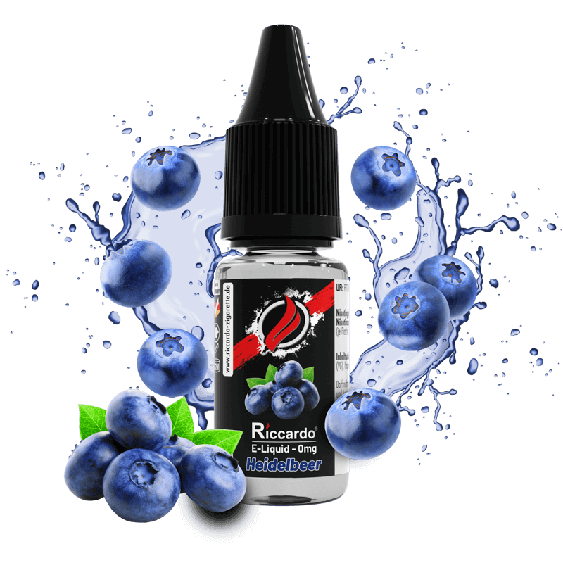 Riccardo E-Liquid Heidelbeer - 10 ml