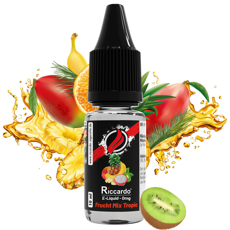 Riccardo E-Liquid Frucht Mix Tropic - 10 ml