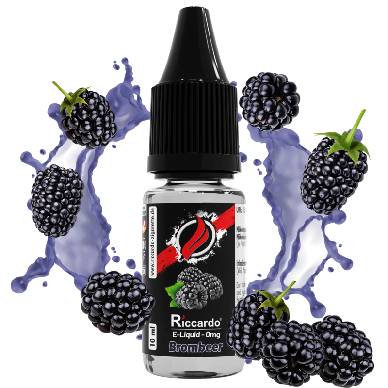 Riccardo E-Liquid Brombeer - 10 ml