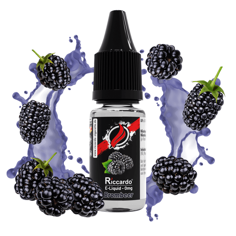 Riccardo E-Liquid Brombeer - 10 ml