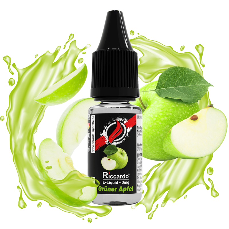 Riccardo E-Liquid Grner Apfel - 10 ml