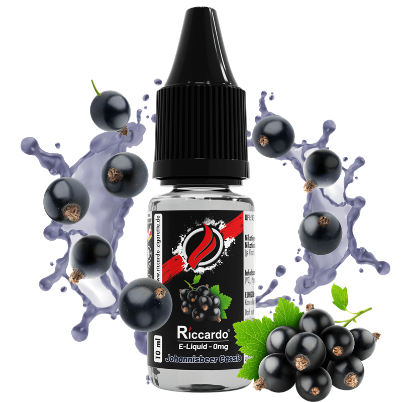 Riccardo E-Liquid Johannisbeer Cassis - 10 ml