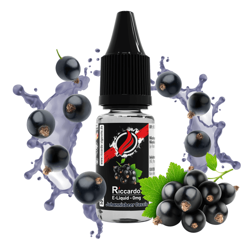 Riccardo E-Liquid Johannisbeer Cassis - 10 ml