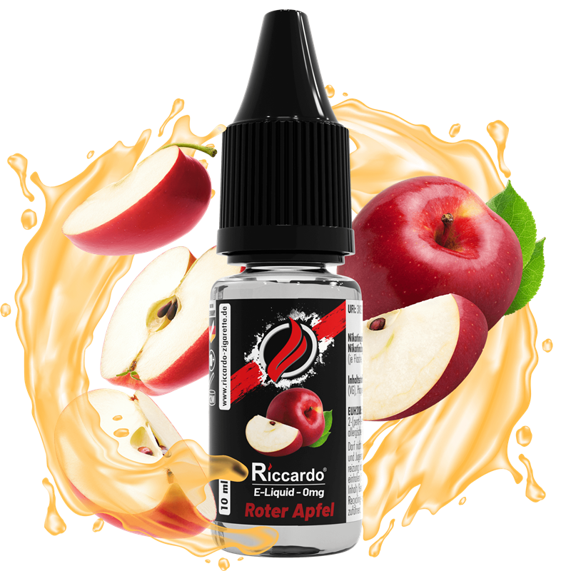 Riccardo E-Liquid Roter Apfel - 10 ml