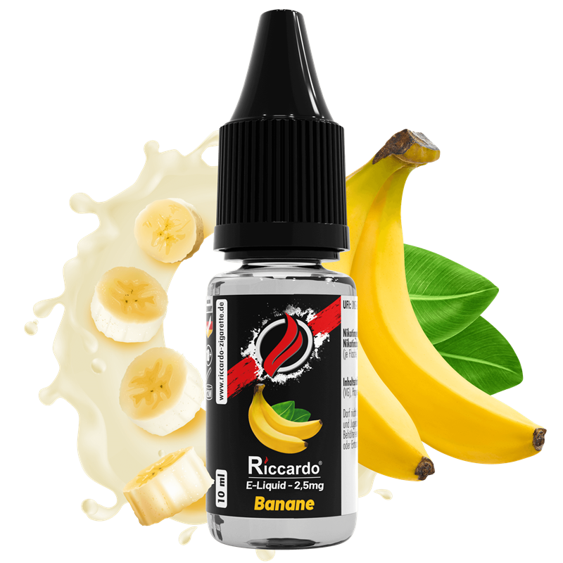 Riccardo E-Liquid Banane - 10 ml