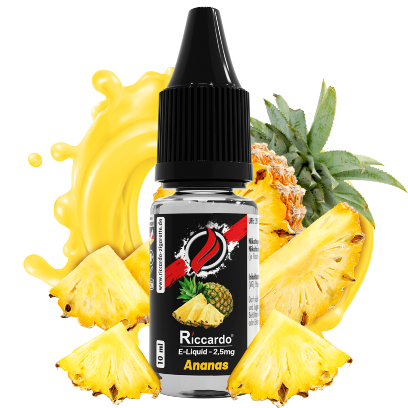 Riccardo E-Liquid Ananas - 10 ml