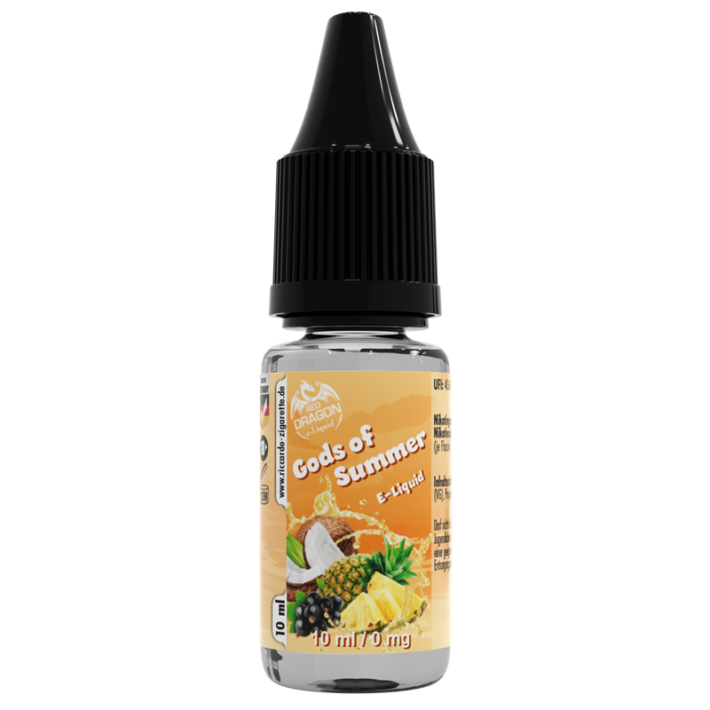 Red Dragon E-Liquid Gods of Summer - 10 ml 