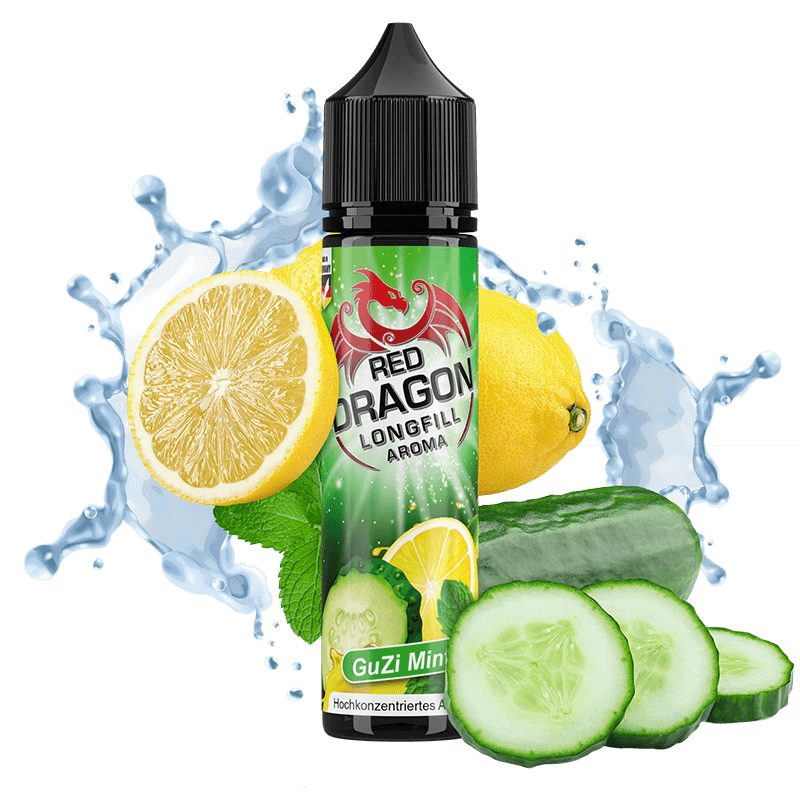 Red Dragon Aroma - GuZi Mint - 3 ml Longfill