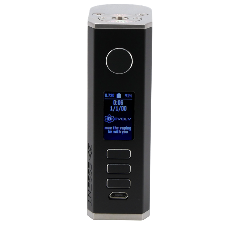 BA-Ware ZQ Essent 18650/21700 DNA75 Box ModCol_ZQ gunmetal 
