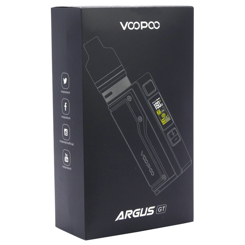 Voopoo Argus GT Kit - 160 Watt - 4,5 ml 