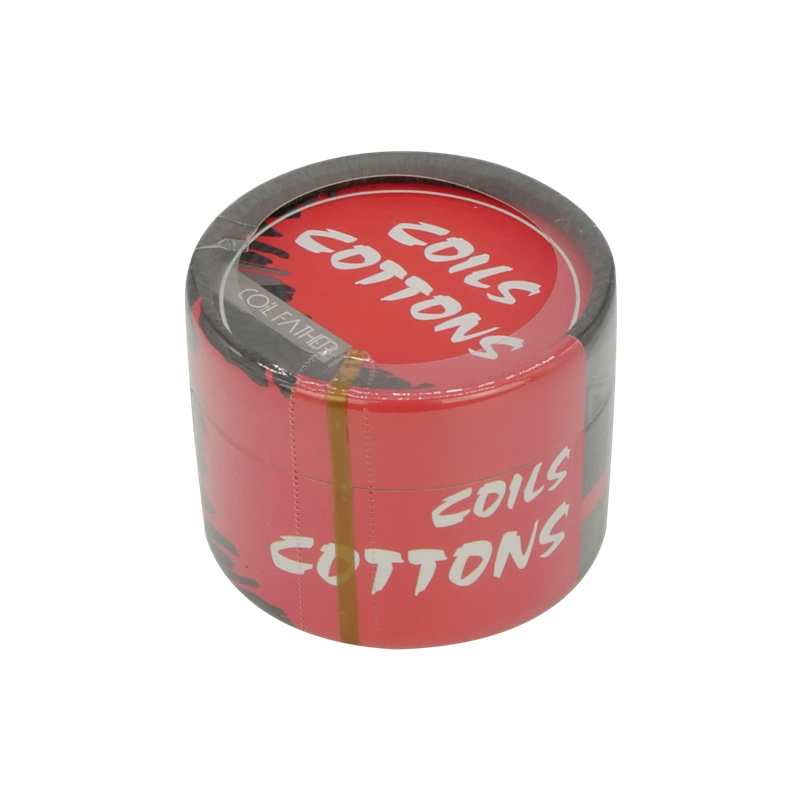 Coil Father - Prebuilt Coils + Cotton ThreadsFused Clapton - Vorteilspack - 0,45 Ohm 