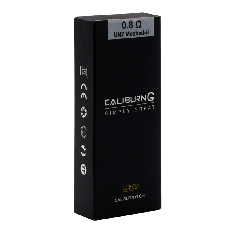 Uwell Caliburn G / G2 / GK2 /  X Meshed Coil - 4er Pack - 0,8 Ohm 