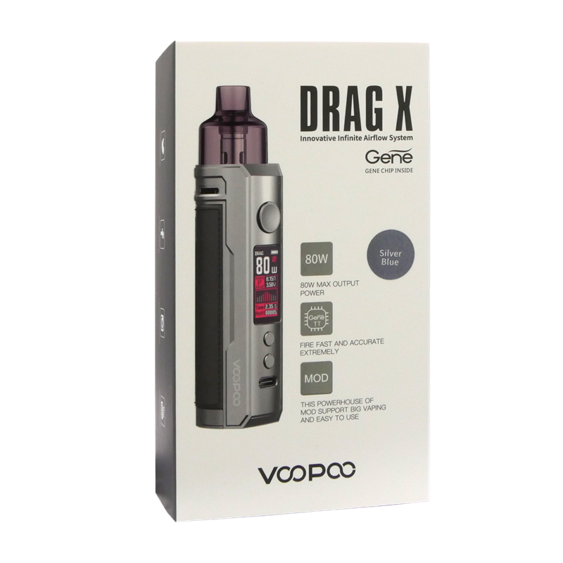 Voopoo Drag X Mod Pod - 4,5 ml - 18650er Akku 