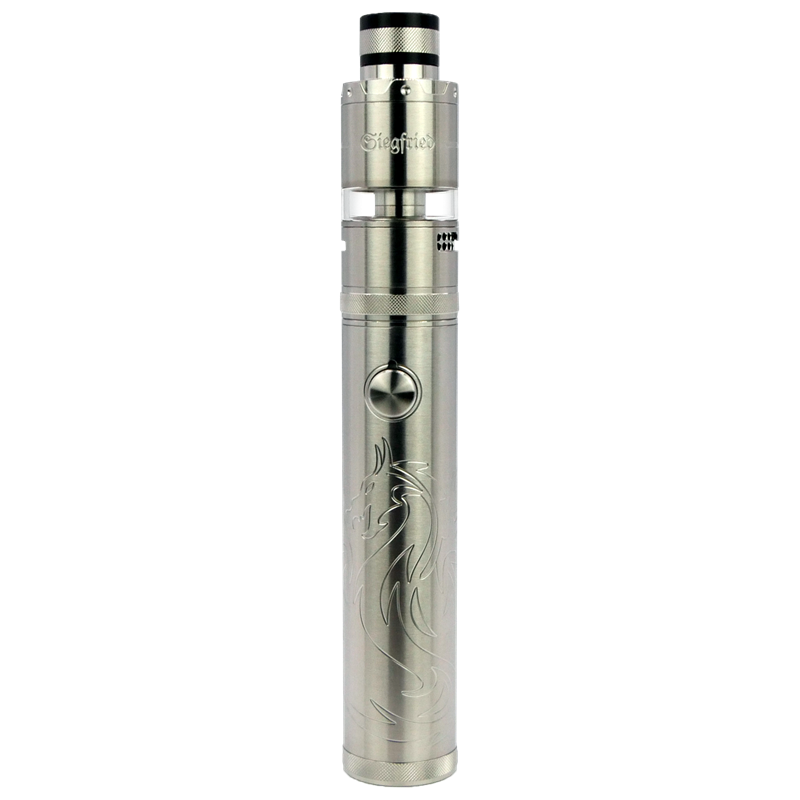 BA-Ware Vapefly Siegfried Kit - E-Zigarette - 7,0ml - 18650 / 21700er - silber