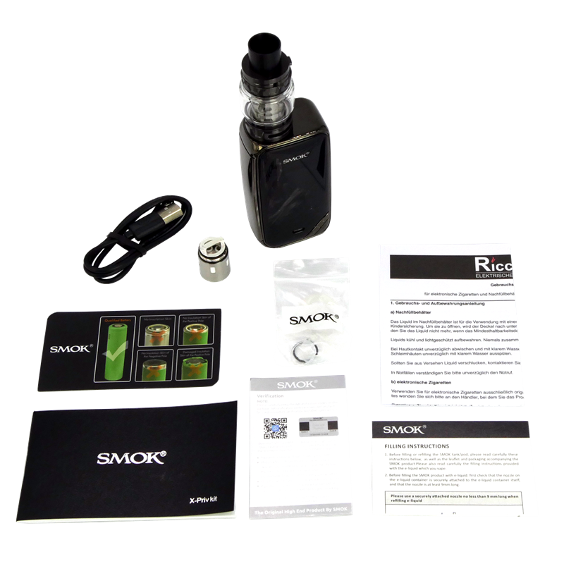 SMOK X-Priv + TFV12 Prince Kit - E-Zigarette  - 225 W - 8,0 ml 