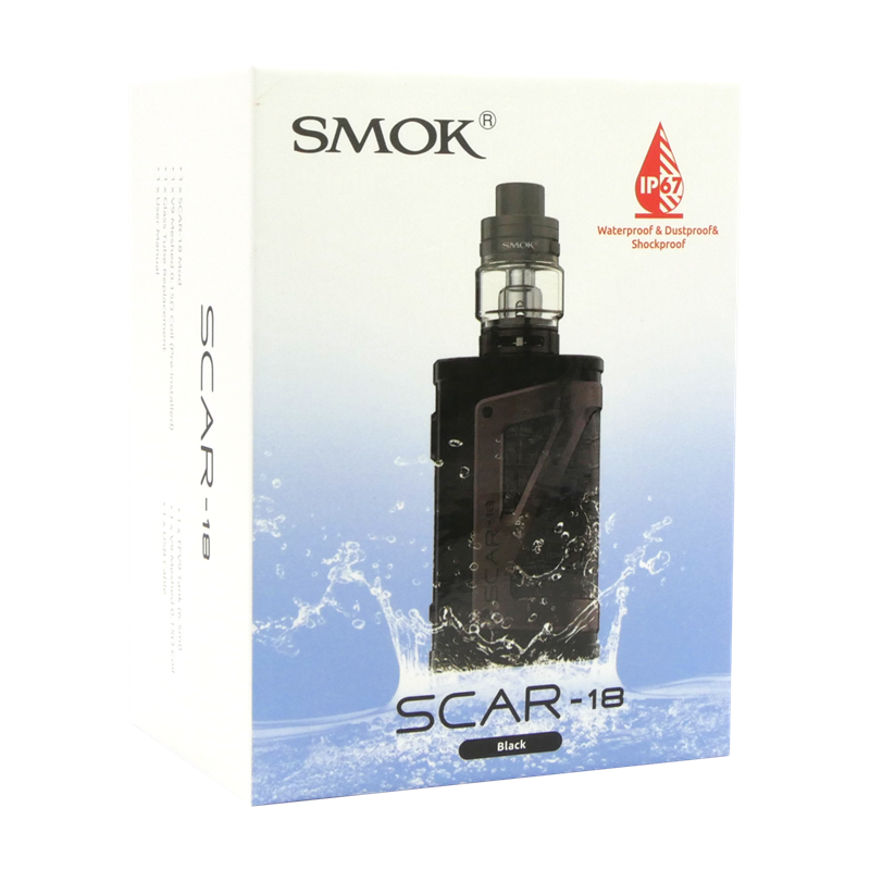 SMOK Scar 18 + TFV9 Tank Kit - E-Zigarette - 230 W - 6,5 ml 